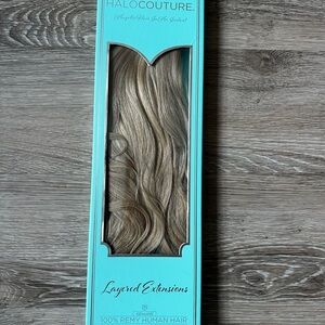 Layered Remy Human Hair Extension - Blonde